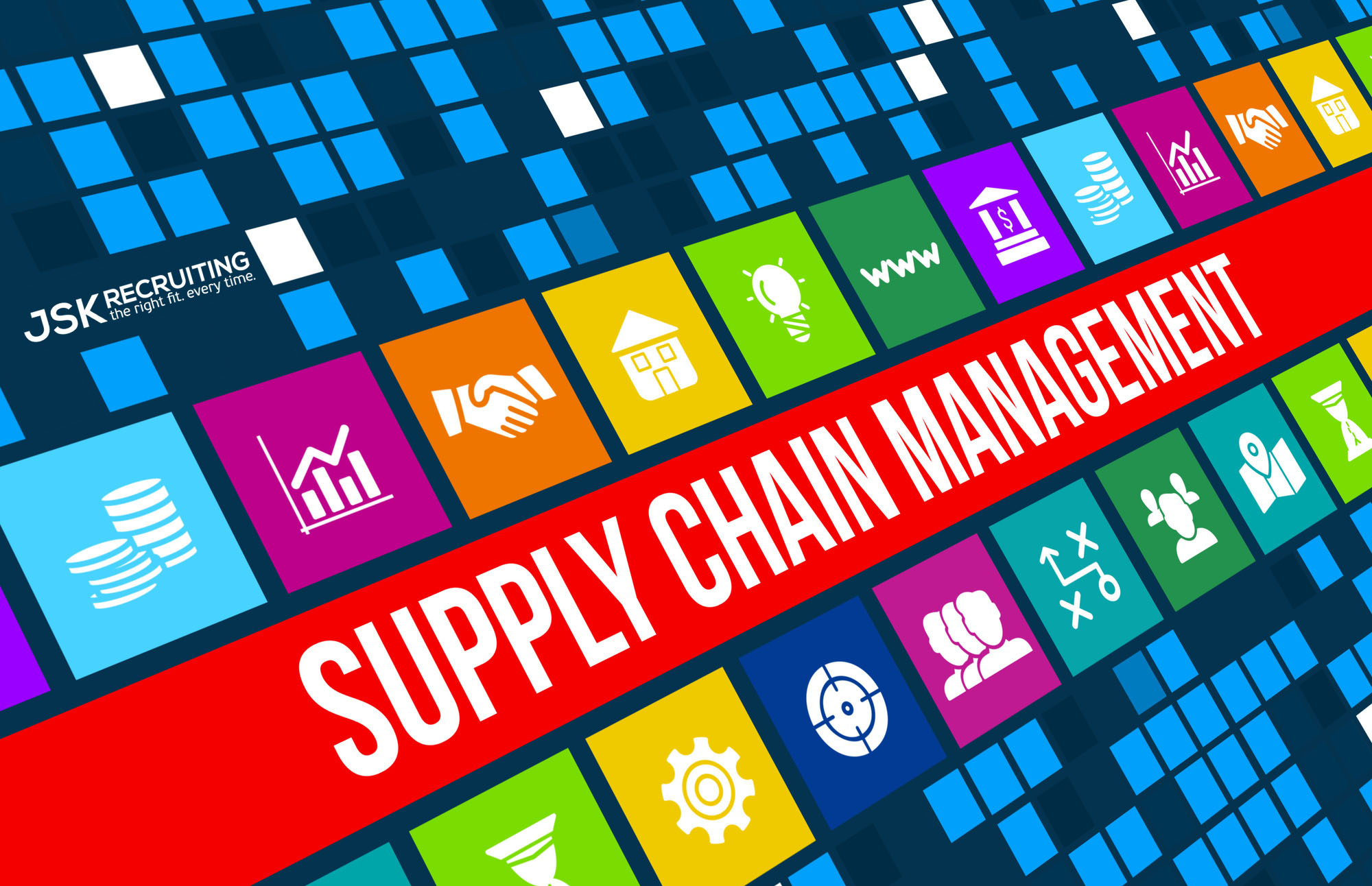 supply chain icons